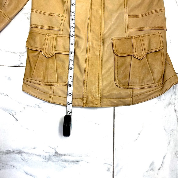 Eddie Bauer | 100% Lamb Leather Moto Jacket | Women | Size: Small - Picture 15 of 15